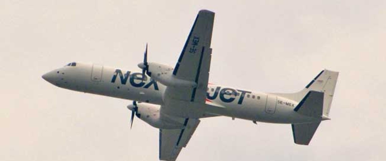 Die SE-MEX von Nextjet: Die BAE ATP fliegt inzwischen wieder.
