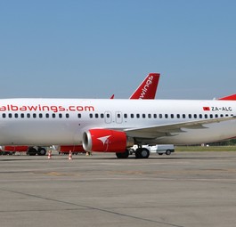 Flieger von Albawings: Verdrängt von den Großen.