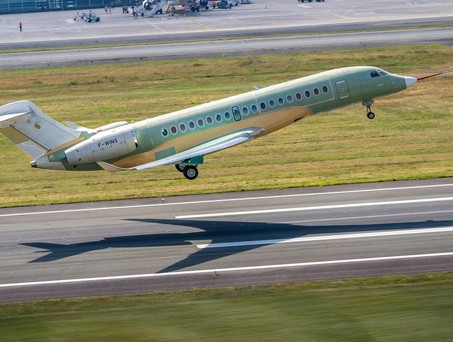 Dassault Falcon 10X: Der Jet ist am 19. Juni das erste Mal geflogen.