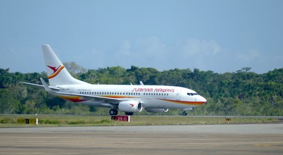 Boeing 737 von Surinam Airways: Die Fluglinie kämpft seit Jahren mit finanziellen Problemen. 