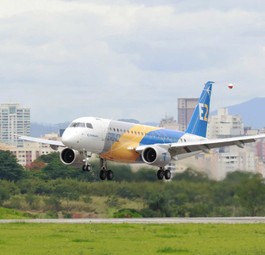 Embraer E175-E2: Der kleinste Jet aus Embraers E2-Familie hat im Dezember seinen Erstflug absolviert. Bei den Orders sieht es bisher nicht so gut aus. Im August hatten die Brasilianer eine Order von Skywest vorsorglich aus dem Auftragsbestand gestrichen. Zu groß waren die Unsicherheiten, weil gewerkschaftliche Abmachungen es der US- Regionalairline noch gar nicht erlauben, die 100 bestellten Embraer E175-E2 einzusetzen. Faktisch sanken die Orders damit auf null. Laut dem Hersteller soll die Variante langfristig dennoch rund ein Drittel der E2-Produktion ausmachen.
