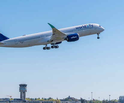 Der erste Airbus A350: Im April verließ der Flieger die Lackierhalle in Toulouse und flog zum ersten Mal.