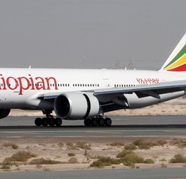 Boeing 777 von Ethiopian: In der Decke versteckten sich Flüchtende.