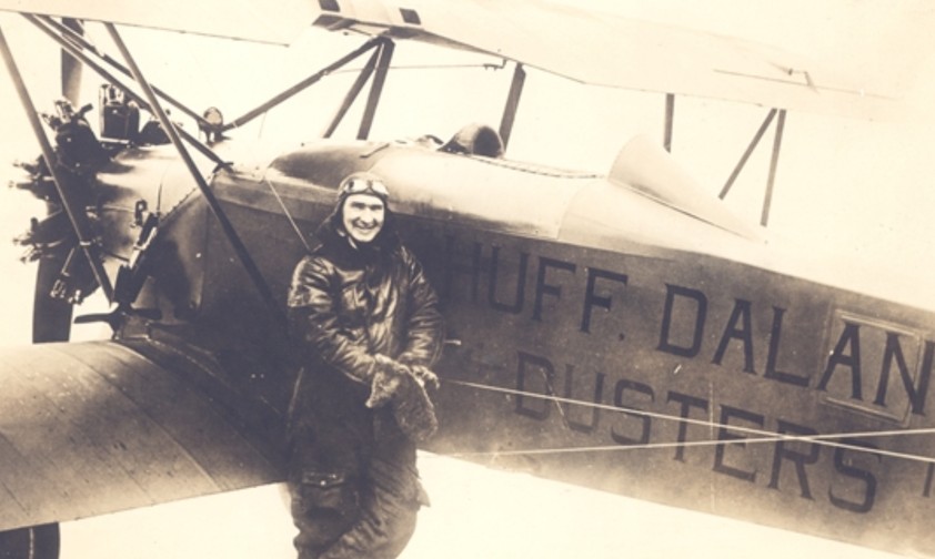 Huff-Daland Duster Petrel 31: Ein Flugzeug zur Schädlingsbeämpfung.