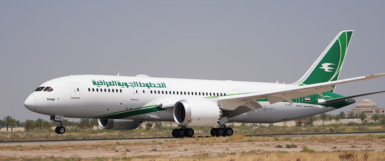 Der erste Dreamliner von Iraqi Airways: Hat aktuell ein Problem.