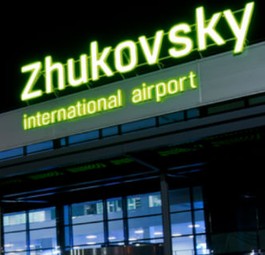 Zhukovsky Airport: Auslöser für den Disput.