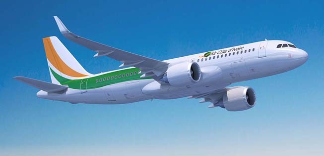 Air Côte d'Ivoire ordert einen weiteren Airbus A320 Neo.