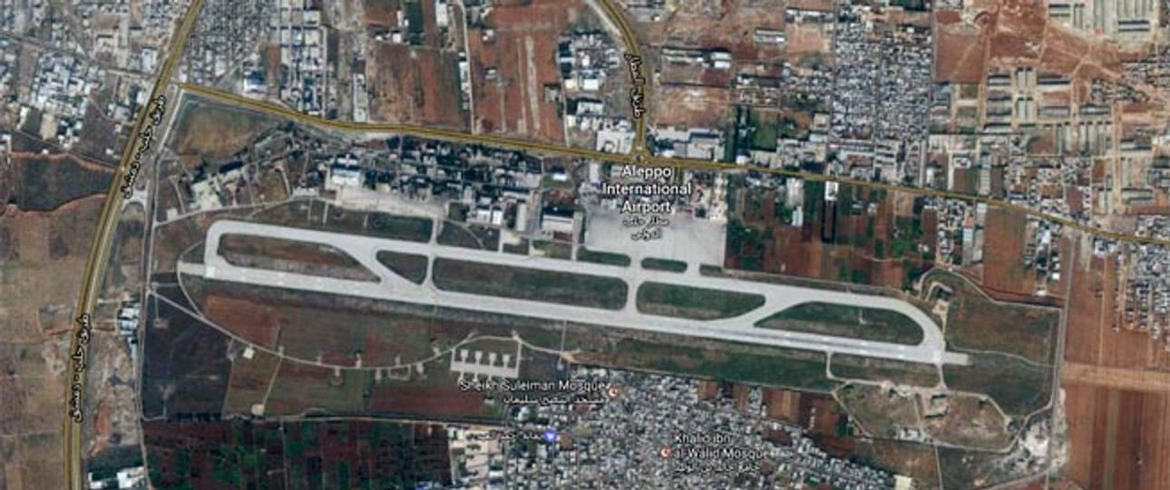 Aleppo International Airport: Bald wieder offen.