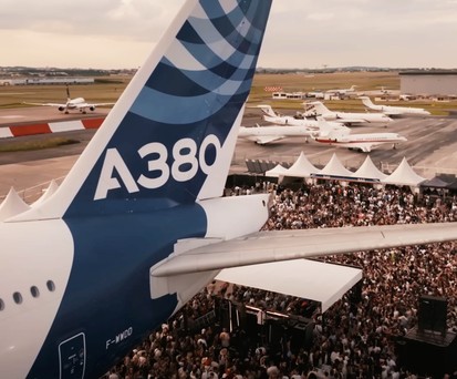 Musikalischer Nachschlag unterm Airbus A380