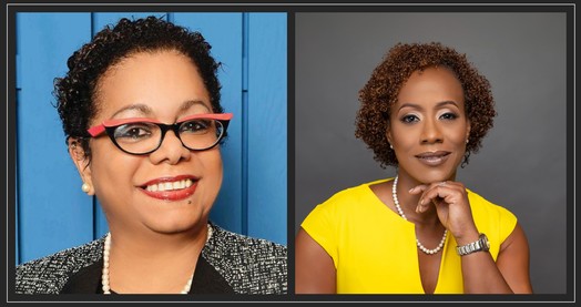 Andrea Franklin (rechts) und Cheryl Carter (links)