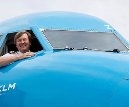 Willem-Alexander: Fliegen ist seine Passion.