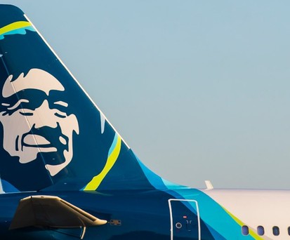 Airbus A320 von Alaska Airlines: Geerbt von Virgin America.