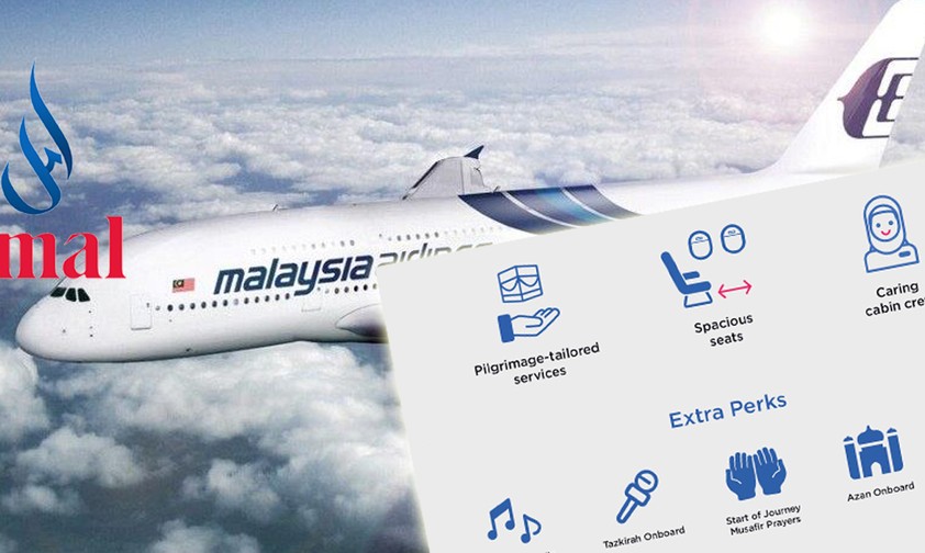 Flieger von Malaysia Airlines, Angebot von Amal: Die Airline will mit Komfort punkten.