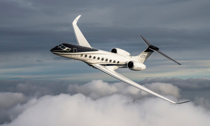 Gulfstream G700 im Flug: Qatar Executive gehört zu den ersten Kunden.