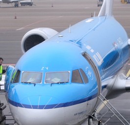 Fokker 70 von KLM Cityhopper: Kalt an Bord.