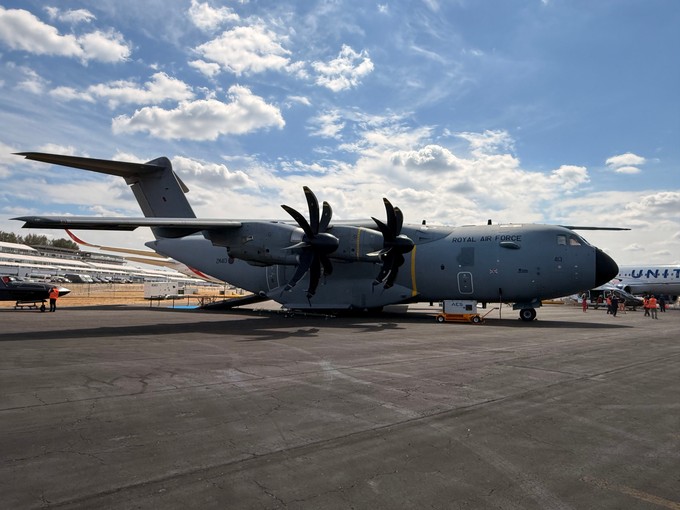 Ein Airbus A400M der Royal Air Force.