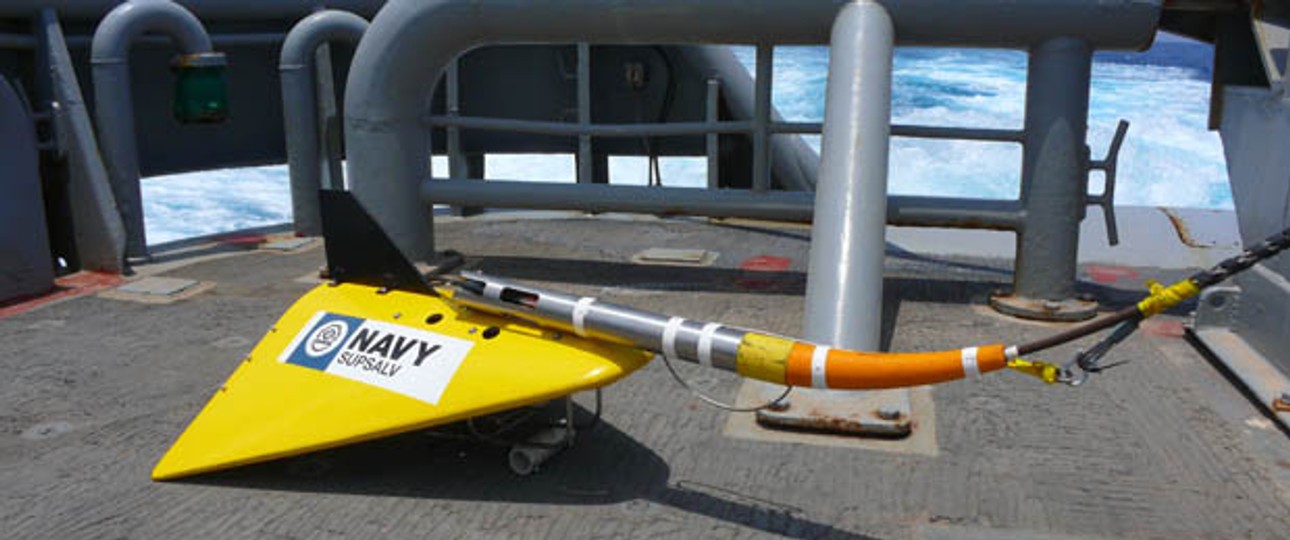 Der Towed Pinger Locator 25: Hightech der amerikanischen Marine.