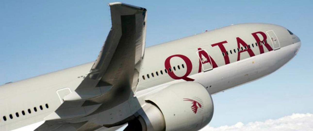 B777 von Qatar Airways: Die Airline ist genervt von den Verspätungen.