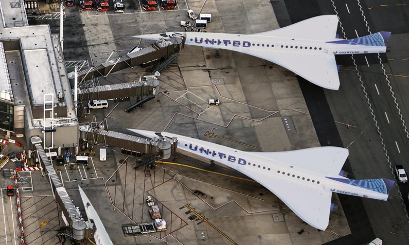 Darum glaubt United an Erfolg mit Überschallfliegern