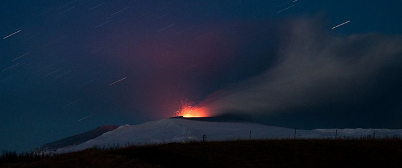 Ausbruch des Eyjafjallajökull: Brachte die weltweite Luftfahrt durcheinander.