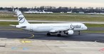 Flug DE1226 in Düsseldorf: Eigentlich fliegt Condor von hier nicht nach Frankfurt, wegen dem Streik tat es der Ferienflieger - so mit diesem A321.