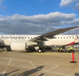 Embraer E190-E2 in London City: Premiere.