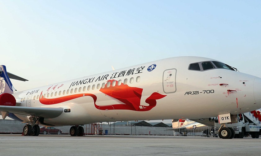 Comac ARJ21: Total Linhas Aéreas will mit dem chinesischen Regionaljet eventuell das Passagiergeschäft forcieren.