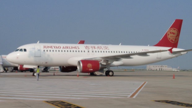 Jet von Juneyao: Die Fluglinie zweifelt an den Vorwürfen.