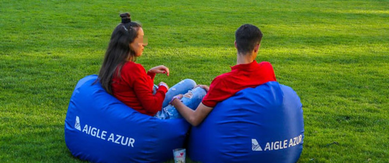 Veranstaltung von Aigle Azur: Die Fluglinie hat einen gewichtigen neuen Aktionär.