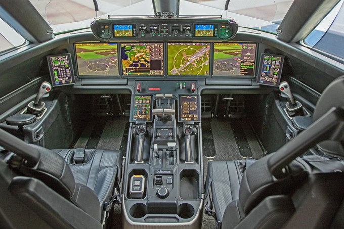 Gulfstream G700: Blick ins Cockpit und ...