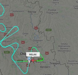 Der Flug des Airbus A321: Klare Botschaft.