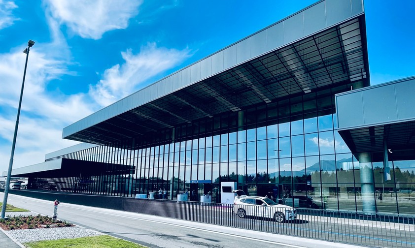 Das neue Terminal von Ljubljana: Höhere Kapazität und besserer Service.
