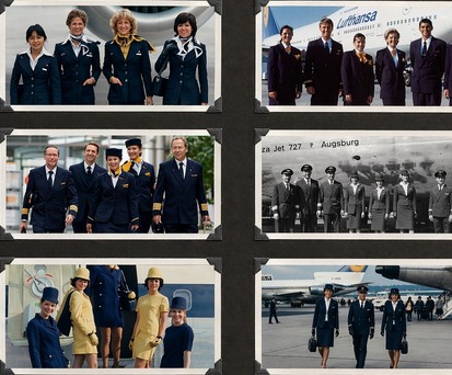 Das Uniform-Familienalbum von Lufthansa: Welche Periode fanden Sie am stylischsten?
