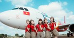 Flugbegleiterinnen von Vietjet: Bald auch auf Interkontinentalflügen unterwegs?