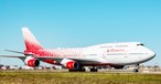 Eine Boeing 747-400 von Rossiya: Die Fluggesellschaft setzt das Modell wieder ein.