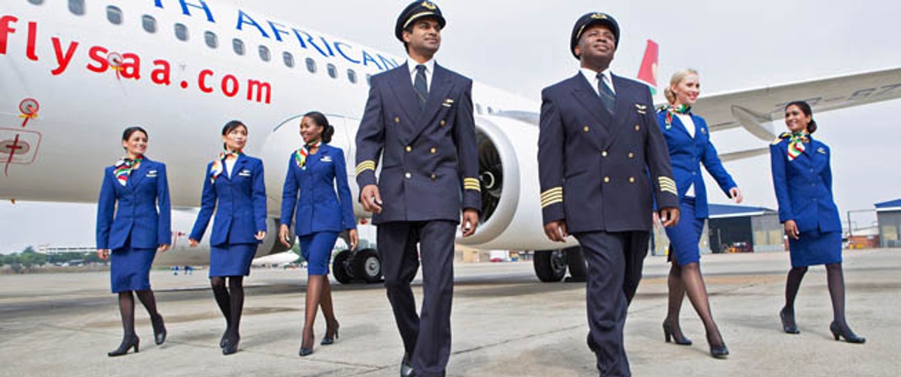 Piloten von South African Airways: Üppige Gehaltspakete.