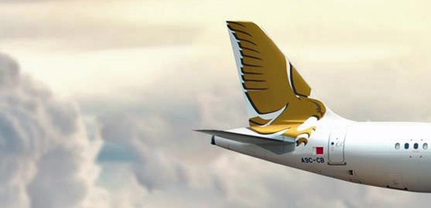 Heckflosse von Gulf Air: Bald hauptsächlich regionale Routen.