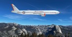Die Flagship-Lackierung auf der Boeing 777: Ab November live zu sehen.
