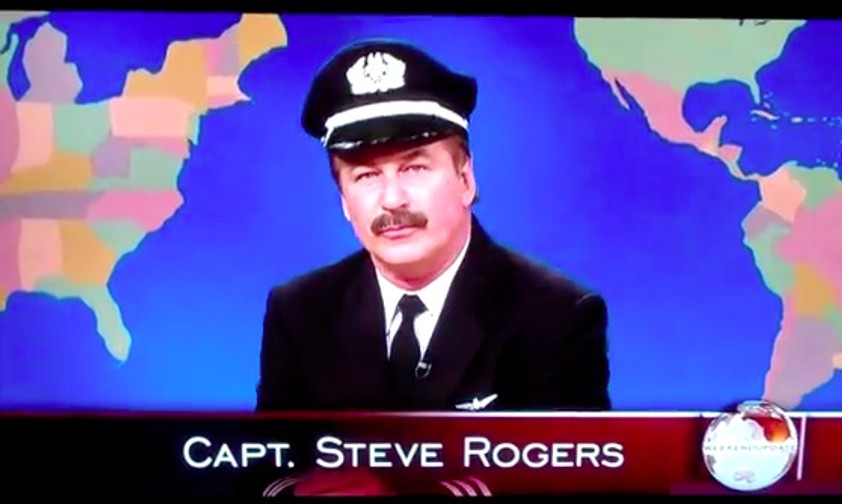 Captain Steve Rogers a.k.a Alec Baldwin: «Er ist ein amerikanischer Schatz!»