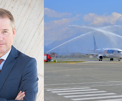 Constantin von Alvensleben: «Tirana ist der am besten verbundene Flughafen in der Region».