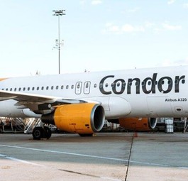 Ein Airbus A320 von Condor: Der Ferienflieger musste 17 Tage auf einen Jet verzichten.