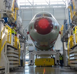 Ein Airbus A321 Neo in der Produktion: Ein Zulieferer arbeitet beim Korrosionsschutz nicht richtig.