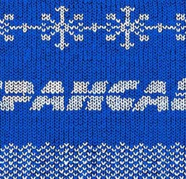 Werbung von Transaero: Die Mitarbeiter müssen sich warm anziehen.