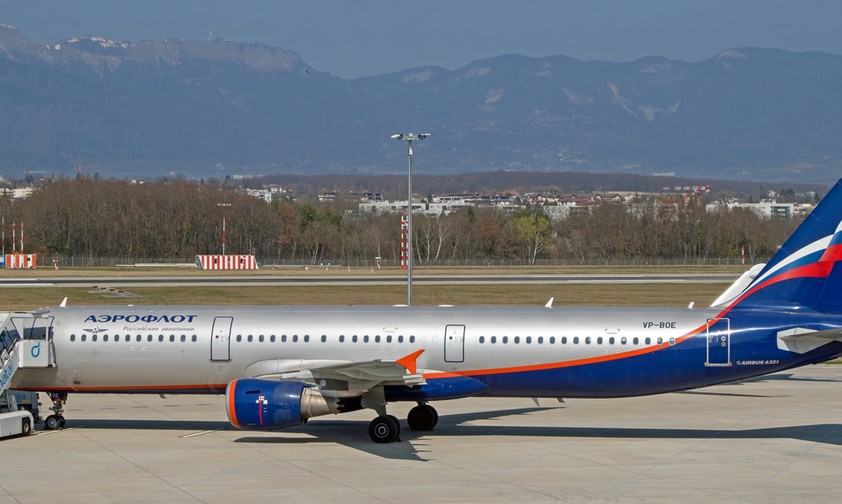 Airbus A321 von Aeroflot: Keine Daten mehr aus Genf.