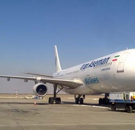 Airbus A340 von Iran Aseman: Die Fluglinie erneuert den Flugzeugpark.