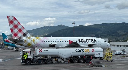 Airbus A320 von Volotea: Die Flugggesellschaft ist finanziell angeschlagen. 