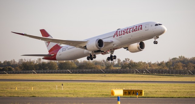 austrian airlines boeing 787 9 oe lpm