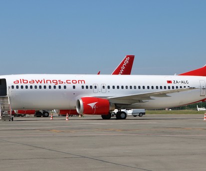 Flieger von Albawings: Verdrängt von den Großen.