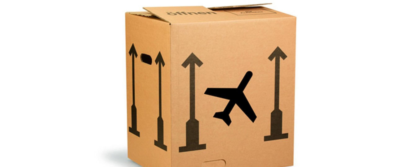 Umzugskarton: In Hamburg packen sechs Fluglinien ihre Dinge und ziehen um.
