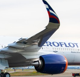 Airbus A350 von Aeroflot: Nicht mehr willkommen im EU-Luftraum.